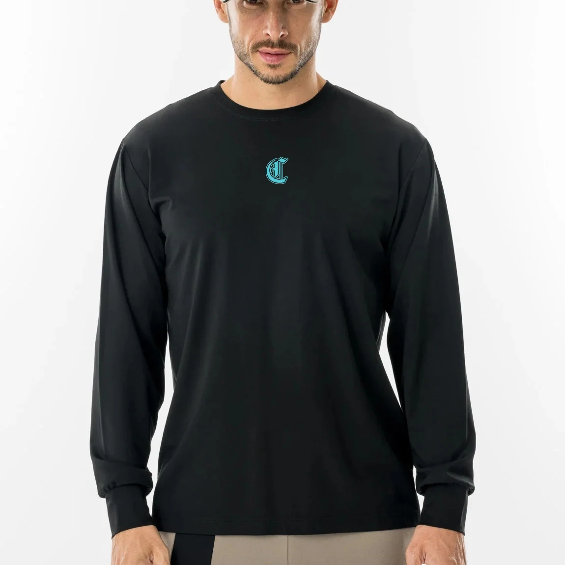 新作 メンズ CRONOS 長袖Tシャツ、春物、純綿、プリン - Undershirt Crew Neck のレビューと価格