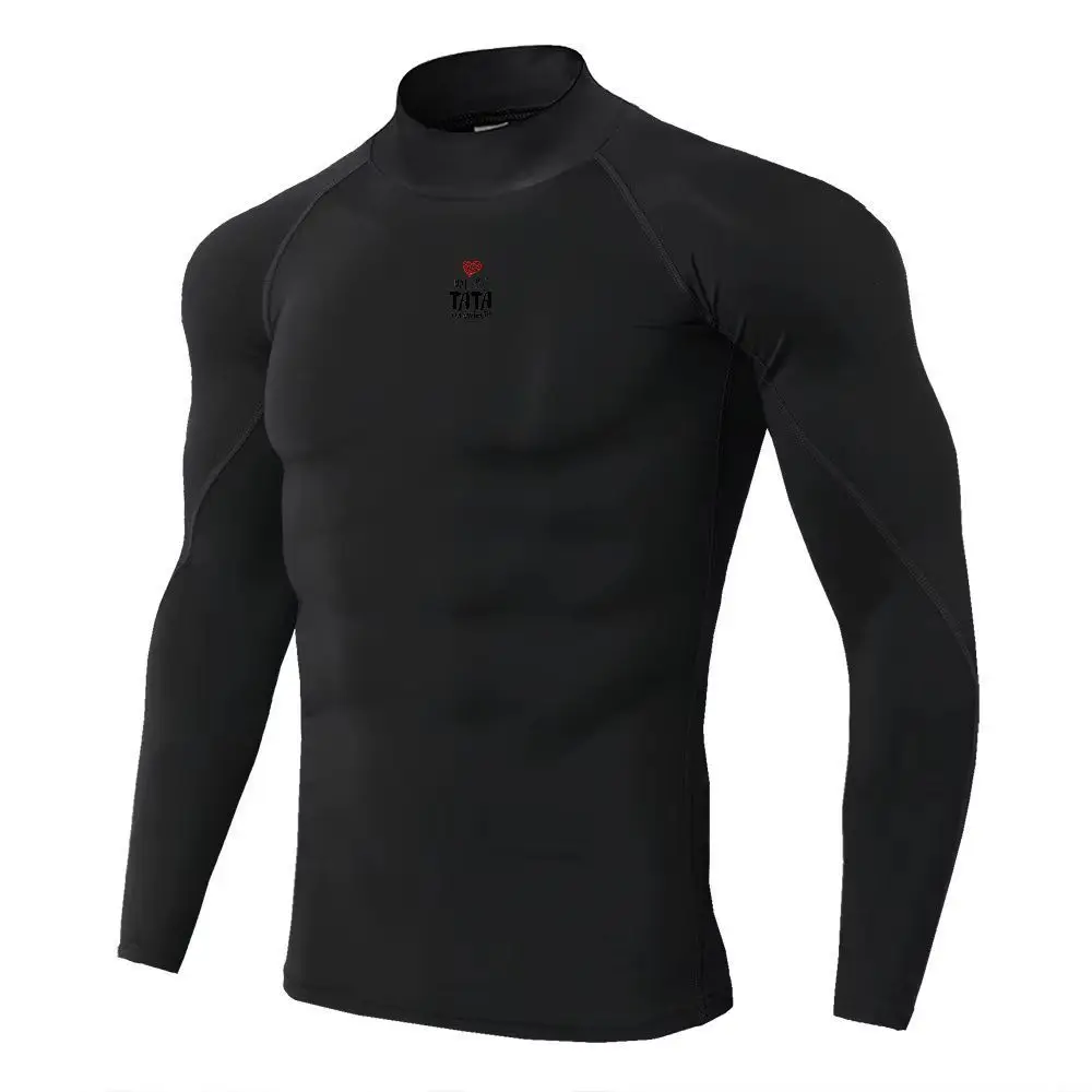 メンズスポーツTシャツ、速乾性、ボディビルディング、ランニン - Quick Dry Underwear のレビューと価格